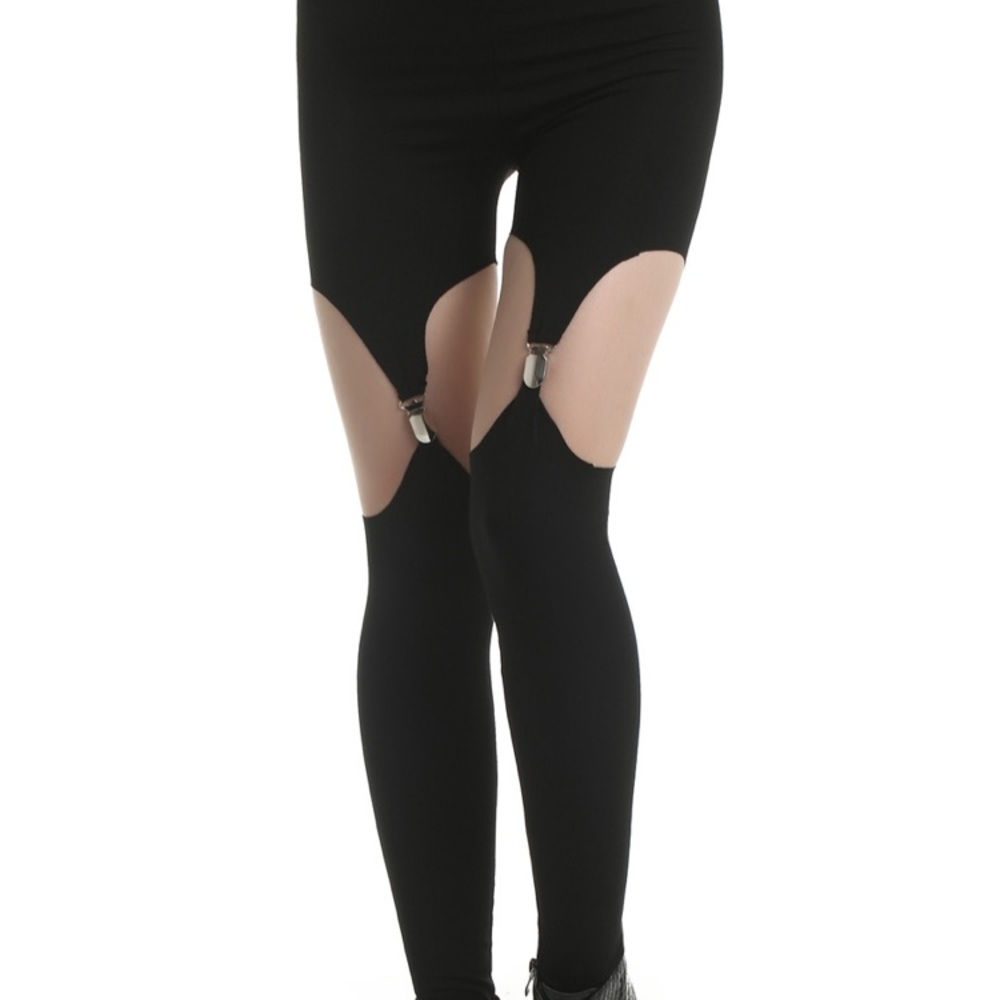 Garter/ suspenders Leggings